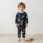Crash Boy Pajama Set- Navy Blue