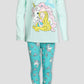 comfortable Tshirt-legging Barbie Girls Tshirt - Leggings Set - White-Blue