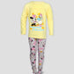 comfortable Tshirt-legging Minnie & Daisy Girls Tshirt - Leggings Set - Yellow-Grey