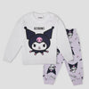 Disney Baby Girl Sets Kuromi Baby Girl Full Sleeves Pajama Set - White
