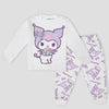 Disney Baby Girl Sets Kuromi Baby Girl Full Sleeves Pajama Set - White