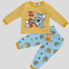 Disney Boys Sets Tom & Jerry Boys Full Sleeves Pajama Set - Yellow