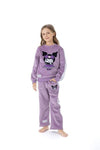 Disney Girls Sets Kuromi Girl Winter Sweatshirt Set- Purple
