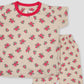 Disney Girls Sets Rose Girls Pajama Set - Beige