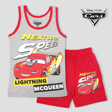 Disney Inner Wears Lightning Mcqueen Boys Innerwear Set - Red