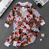 Disney Primark Boys Sets Looney Tunes Boys Full Sleeves Pajama Sets- Brown