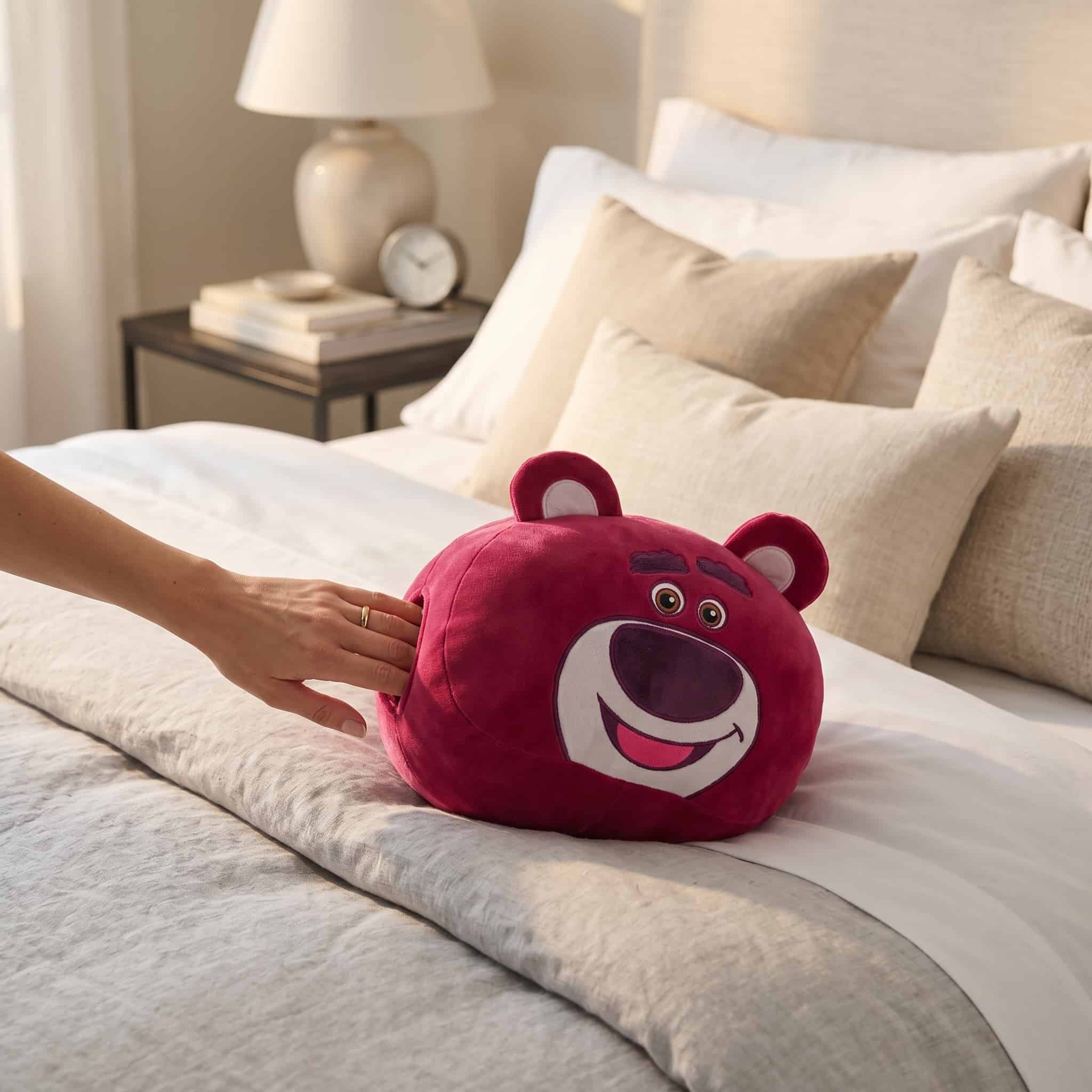 LOLS Hand Pillow - Magenta Pink