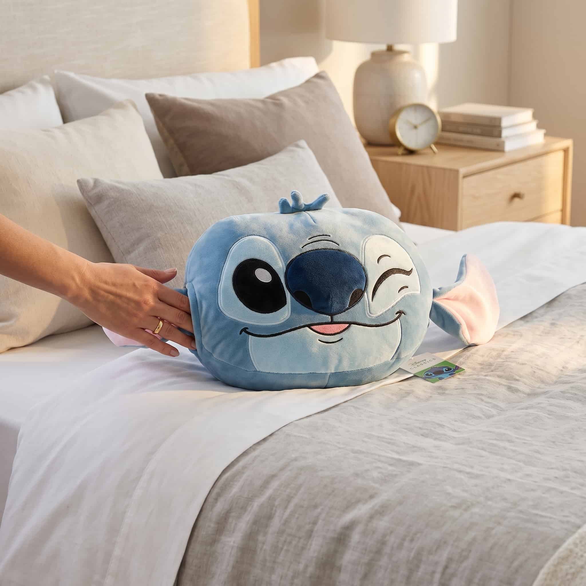 Stitch Hand Pillow - Blue