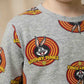 Looney Tunes Boys Full Sleeves Pajama Set - Grey