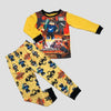 Nickelodean Boys Sets Minecraft Boys Full Sleeves Pajama Set - Yellow