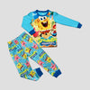 Nickelodean Boys Sets Spongebob Boys Full Sleeves Pajama Set - Blue