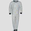 Royal Boys Sets Animals Boys Full Sleeves Pajama Set - Gray