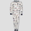 Royal Boys Sets Boat Boys Full Sleeves Pajama Set - Cream