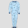 Royal Boys Sets Dino Roar Boys Full Sleeves Pajama Set - Sky Blue