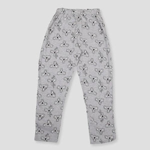 Royal Boys Sets Koala Bear Boys Button Pajama Set - Grey