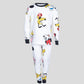 Royal Boys Sets Mickey - Minnie Boys Full Sleeves Pajama Set - White