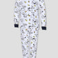 Royal Boys Sets Puppy Boys Full Sleeves Pajama Set - White