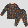 Royal Boys Sets Scooby Doo Boys Full Sleeves Pajama Set - Brown