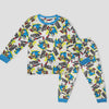 Royal Boys Sets Sonic Boys Full Sleeves Pajama Set - White