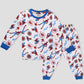 Royal Boys Sets Spiderman Boys Full Sleeves Pajama Set - White