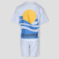 Royal Boys Short Sets Summer Stylish Boys Short Set - Sky Blue