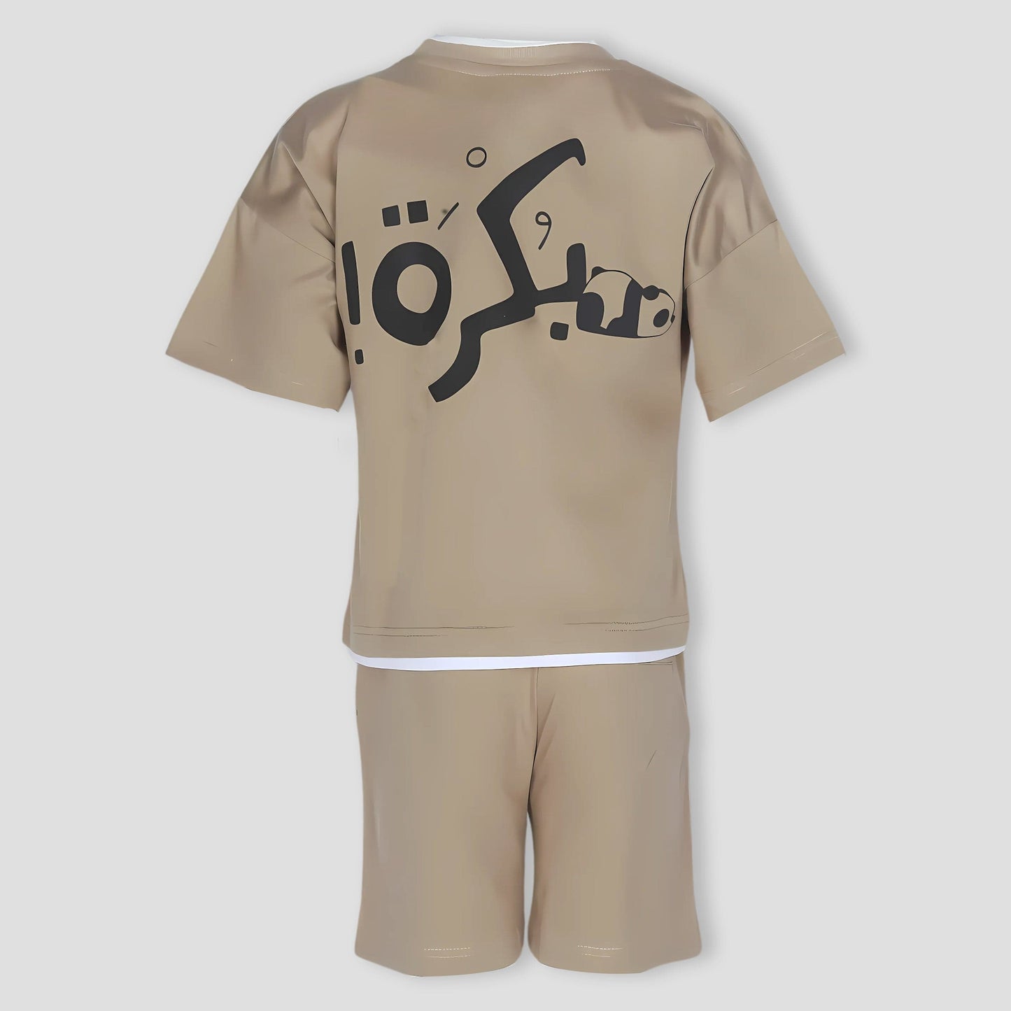 Royal Boys Short Sets Tomorrow Stylish Boys Short Set - Brown