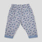 Royal Capri_Girls Ditsy Dasiy Girls Capri Set - Blue