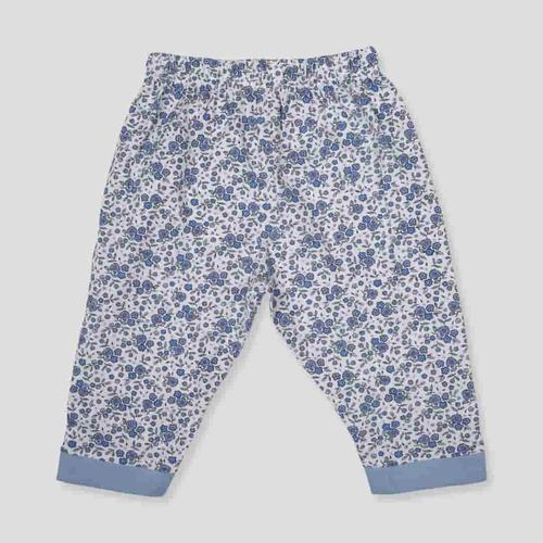 Royal Capri_Girls Ditsy Dasiy Girls Capri Set - Blue