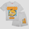 Royal Disney Boys Short Sets 2-3 yr Garfield Boys Shorts Sets- Light Grey