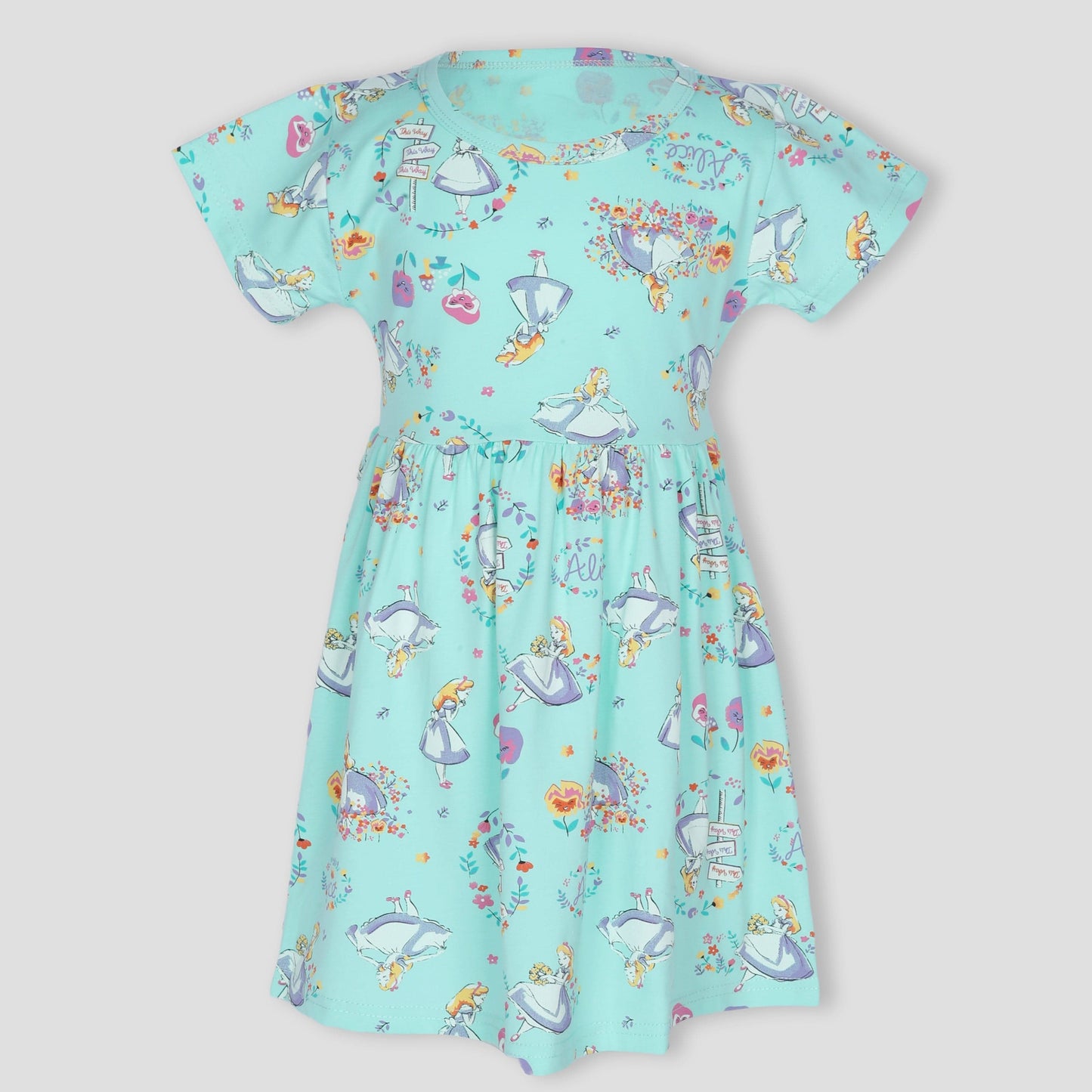 Royal Girls_Frock Alice Girls Cotton Frock - Blue