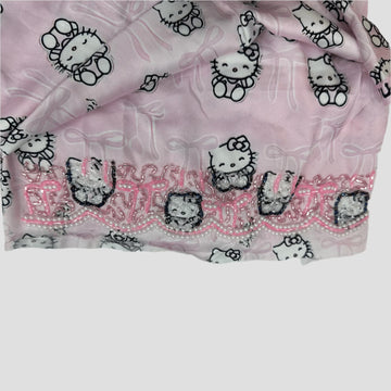 Royal Girls mukhawir Hello Kitty Girls Embroidered Mukhawir - Pink