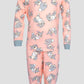 Royal Girls Sets Bunny Girls Full Sleeves Pajama Set - Orange