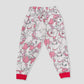 Royal Girls Sets Cat Marie Girls Full Sleeves Pajama Set - Pink