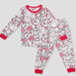 Royal Girls Sets Cat Marie Girls Full Sleeves Pajama Set - Pink
