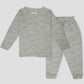 Royal Girls Sets Dolphin Girls Full Sleeves Pajama Set - Grey