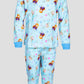 Royal Girls Sets Frozen Girls Full Sleeves Pajama Set - Blue