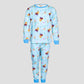 Royal Girls Sets Frozen Girls Full Sleeves Pajama Set - Blue