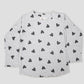 Royal Girls Sets Heart Girls Full Sleeves Pajama Set - Grey