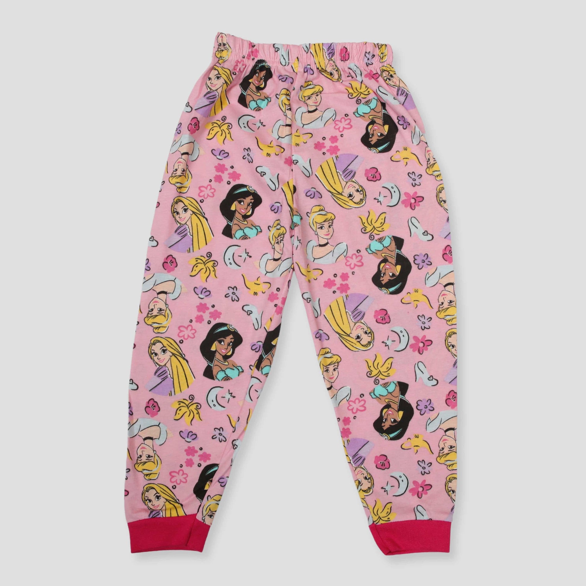 Royal Girls Sets Jasmine Girls Full Sleeves Pajama Set - Pink