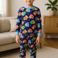 Royal Girls Sets JJ CECE Unisex Full Sleeves Pajama Set- Blue