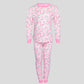 Royal Girls Sets Kitty Girls Full Sleeves Pajama Set - Pink