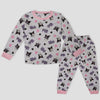Royal Girls Sets Kuromi Girls Full Sleeves Pajama Set - Grey