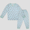 Royal Girls Sets Puppy Girls Full Sleeves Pajama Set - Blue