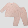 Royal Girls Sets 3 yr Rainbow Girls Full Sleeves Pajama Set- Pink