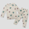 Royal Girls Sets Snitch Girls Full Sleeves Pajama Set- Beige