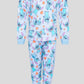 Royal Girls Sets Stitch Girls Full Sleeves Pajama Set - Blue