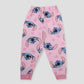 Royal Girls Sets Stitch Girls Full Sleeves Pajama Set - Pink