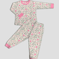 Royal Girls Sets Whimsical safarI Girls Full Sleeves Pajama Set - Pink