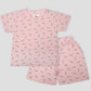 Royal Girls Shorts set Bunny Ear Girl Shorts Set - Pink
