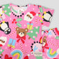 Royal Girls Shorts set Christmas Girls Shorts Set - Pink